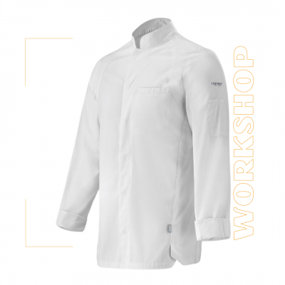 Veste de cuisine pour homme manches longues - Basil - LAFONT