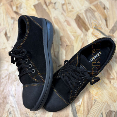 VITAMINE chaussure de sécurité basse en cuir velours noir S3 SRC LEMAITRE