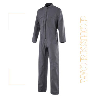 Combinaison de travail en coton - 1 Zip