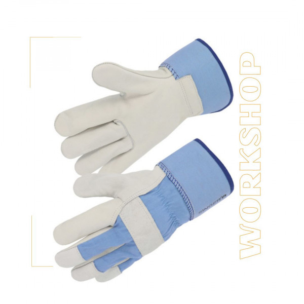 Gant Paume Cuir Fleur Bovin SINGER