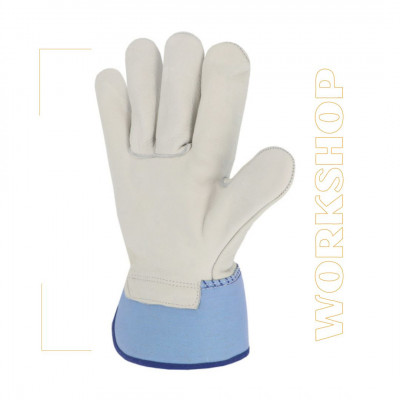 Gant Paume Cuir Fleur Bovin SINGER