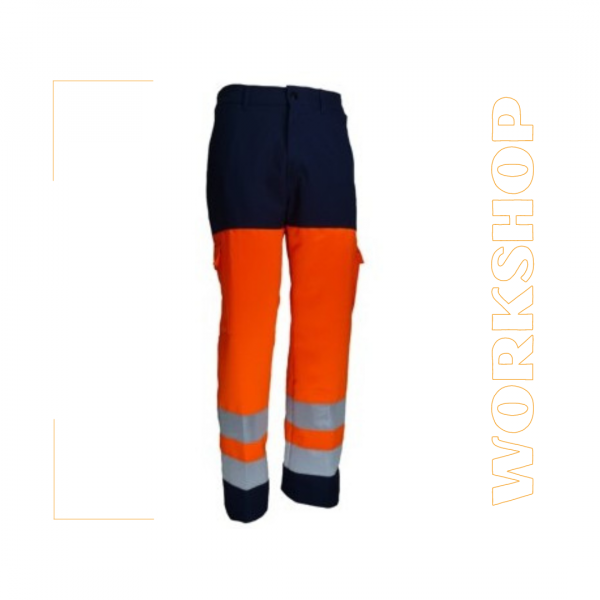 Pantalon de travail haute visibilité